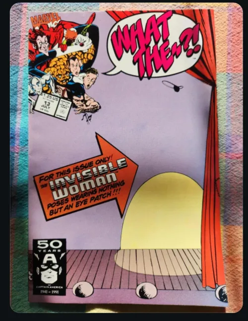 Sue Storm. No clothes.