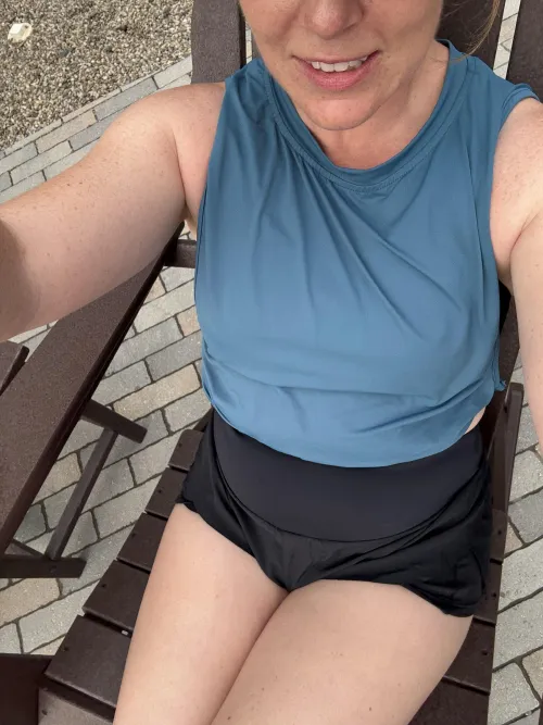 Humid and short run tonight