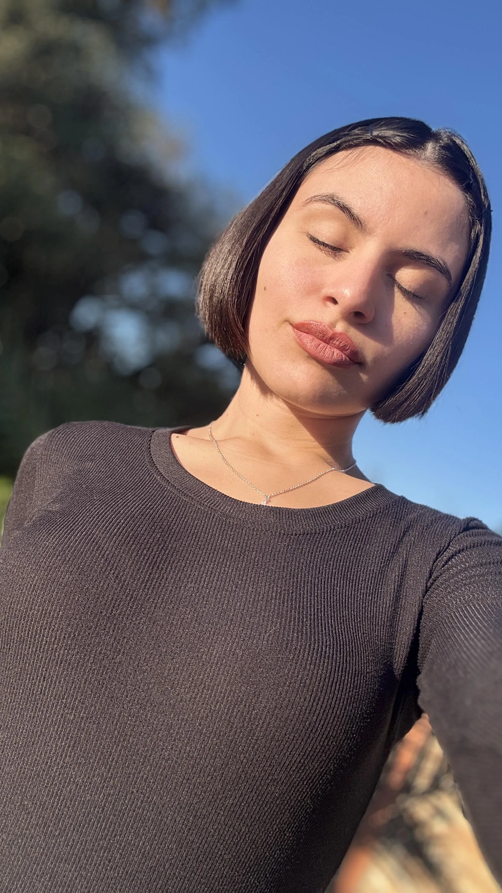 I put a drier color on them