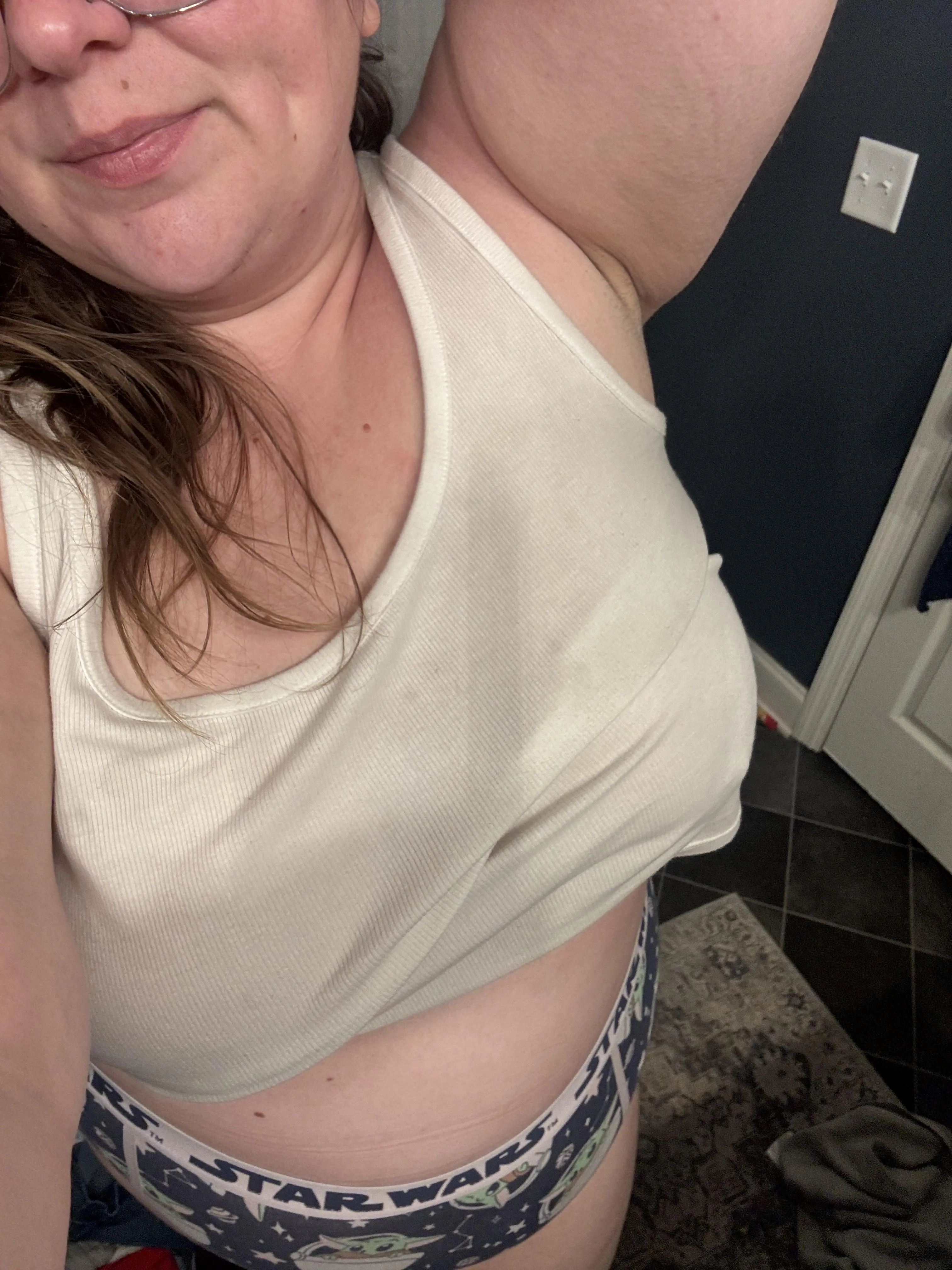 Love finally taking my bra off