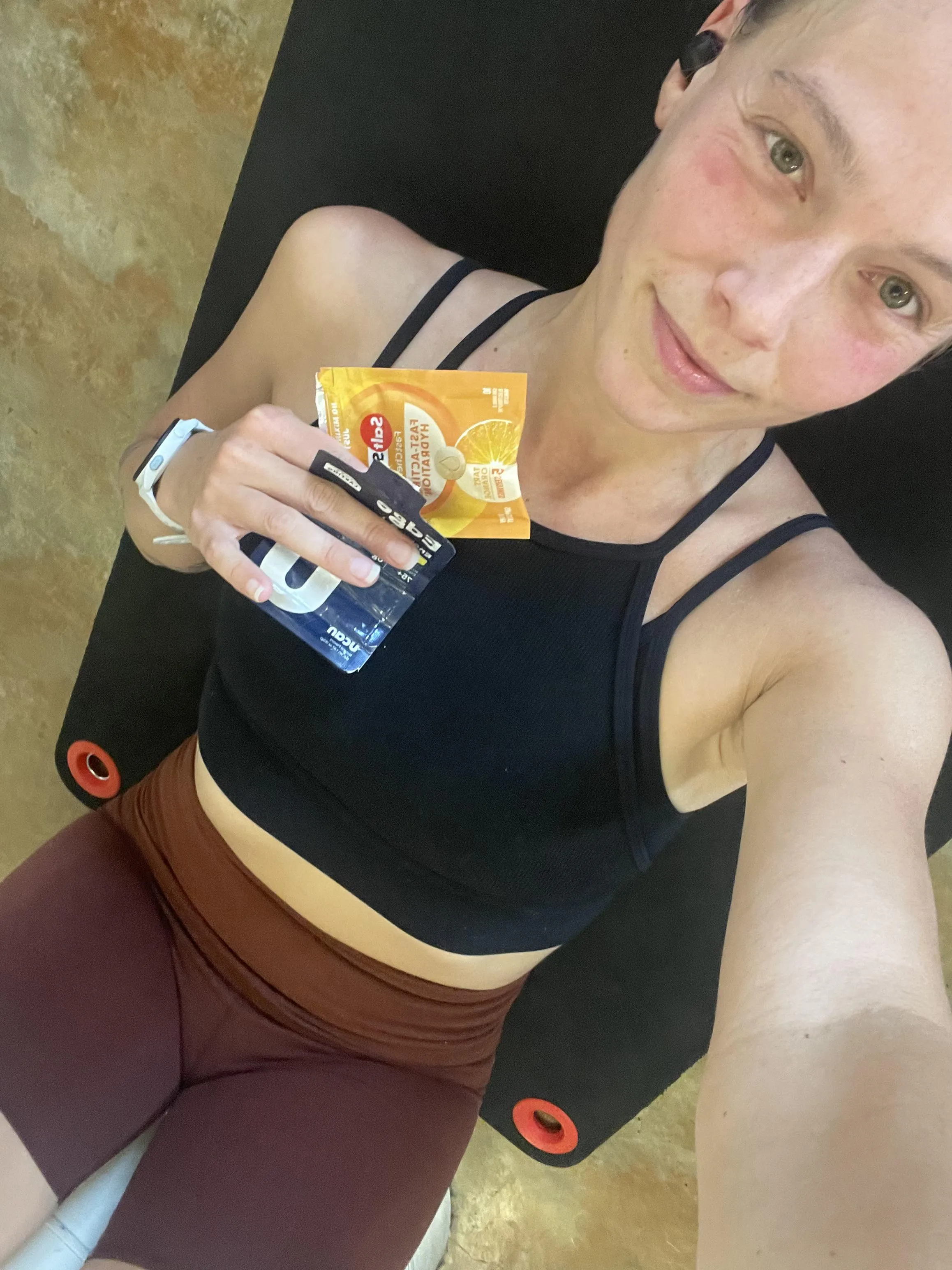 These Ucan edge gels have my heart right now & the tangy orange salt sticks are the mfGOAT!