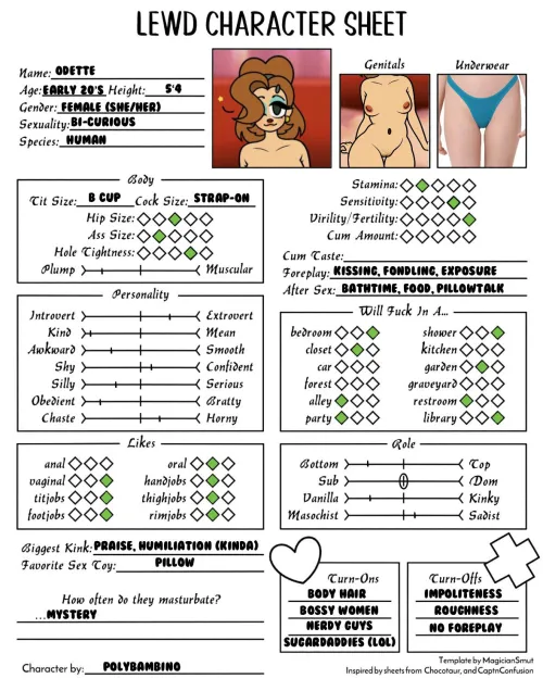 Which One Of Your OCs Would Be Compatible With Odette? 🤯