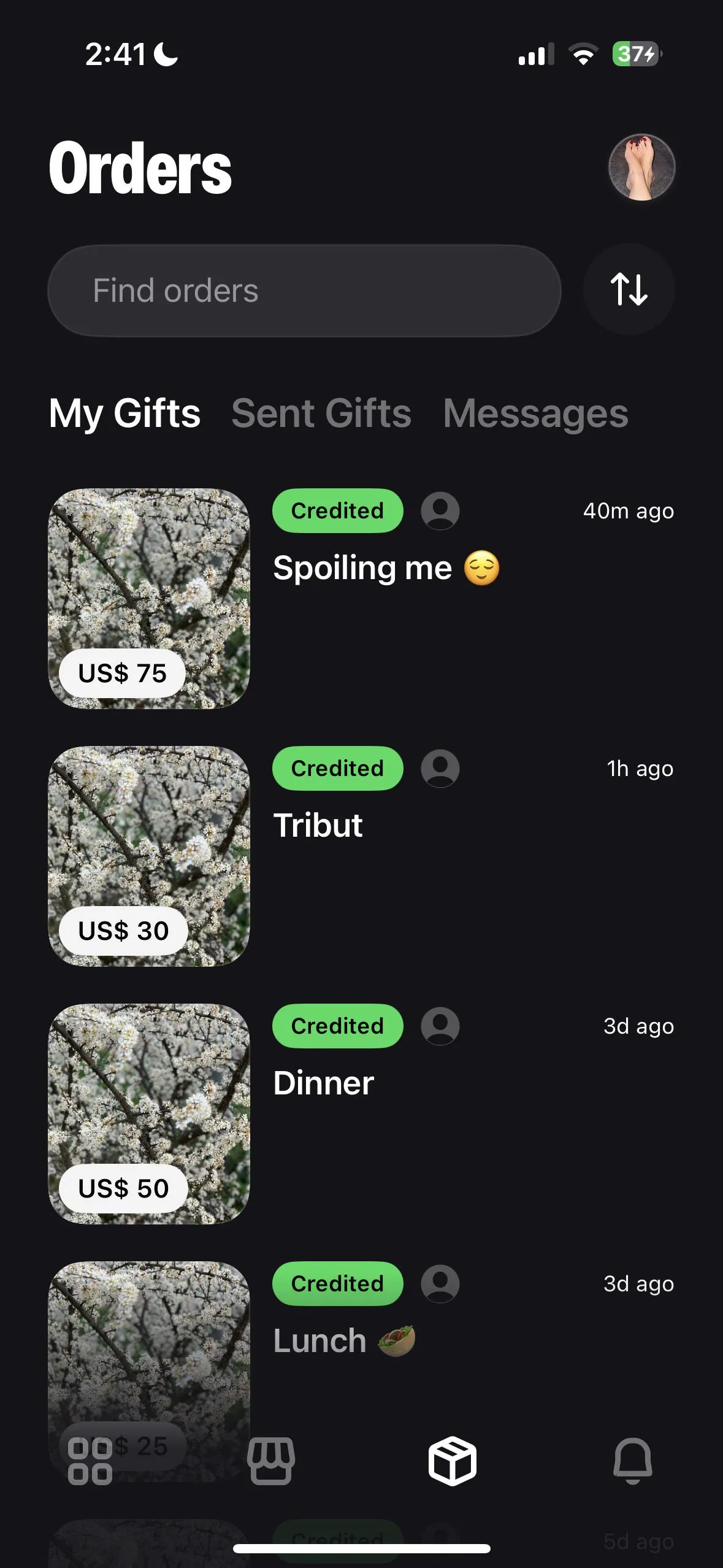 Who’s gonna spoil me next? 😉😌