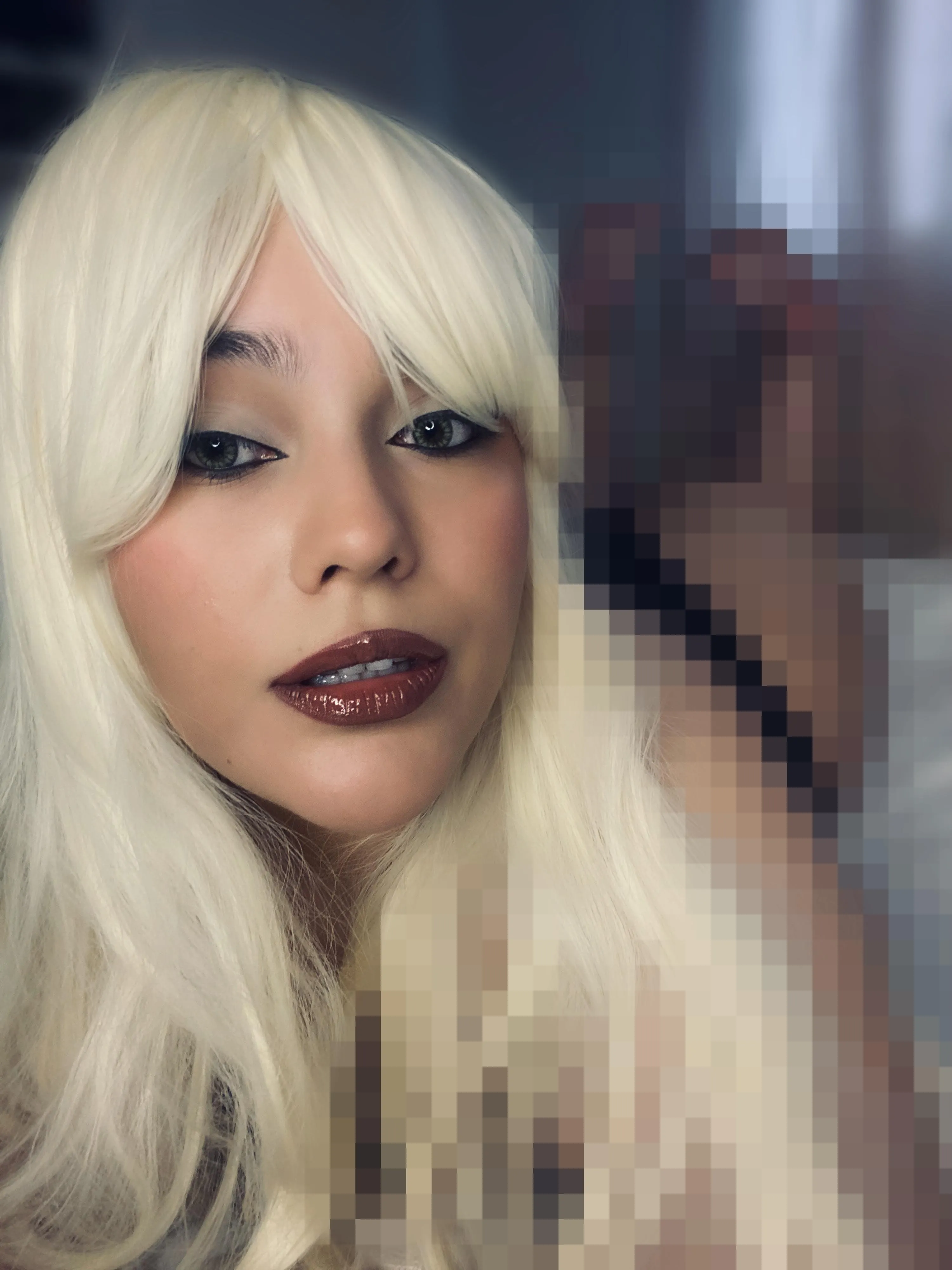 You are so pathetic that you barely see my ass and feet with pixels and your micropenis is already getting hard.