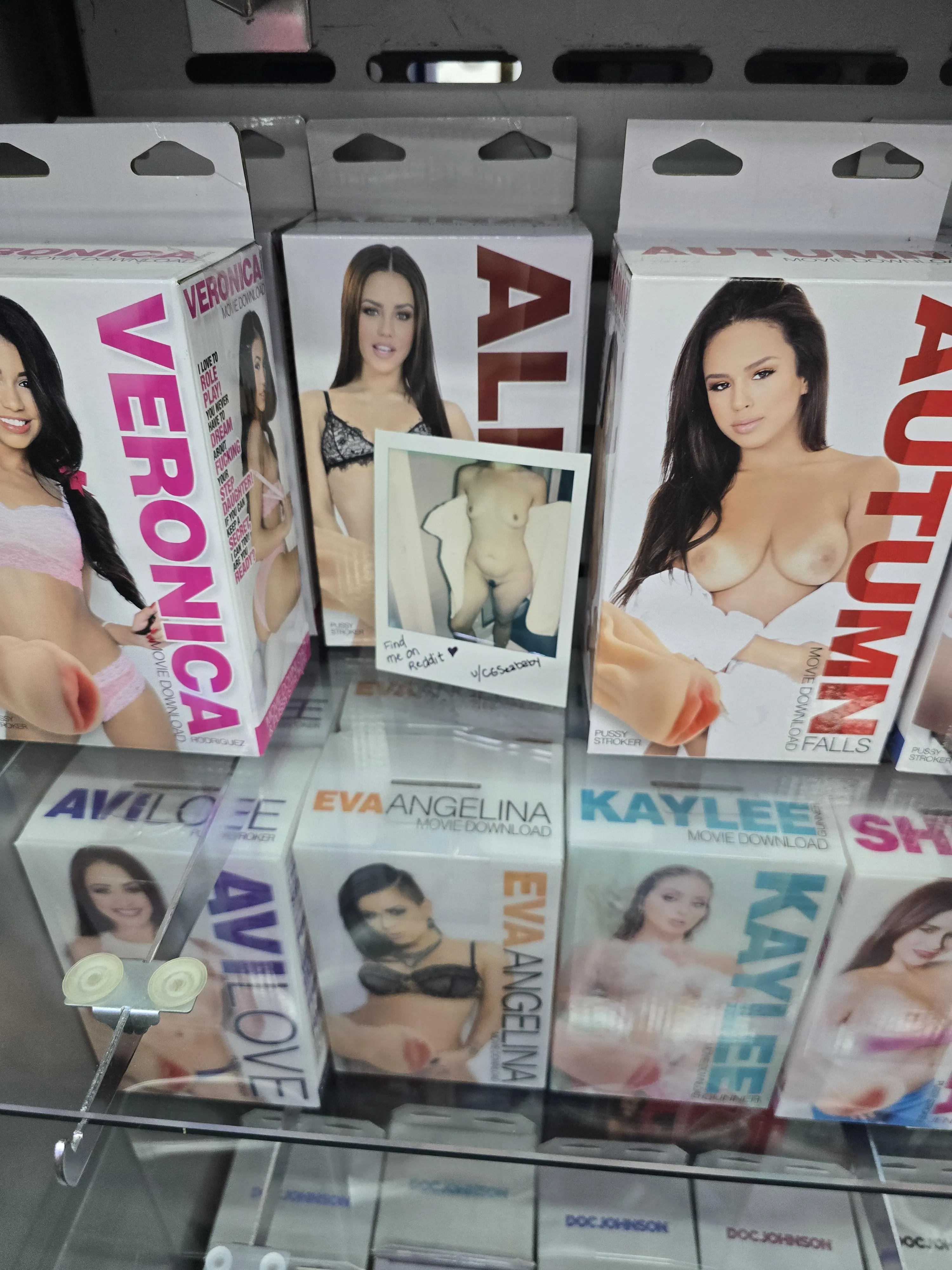 Dared by multiple people. Left the (f)irst one in an adult store near Lyndon Station, WI 😉