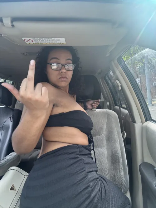 does my middle finger turn you on? how pathetic.