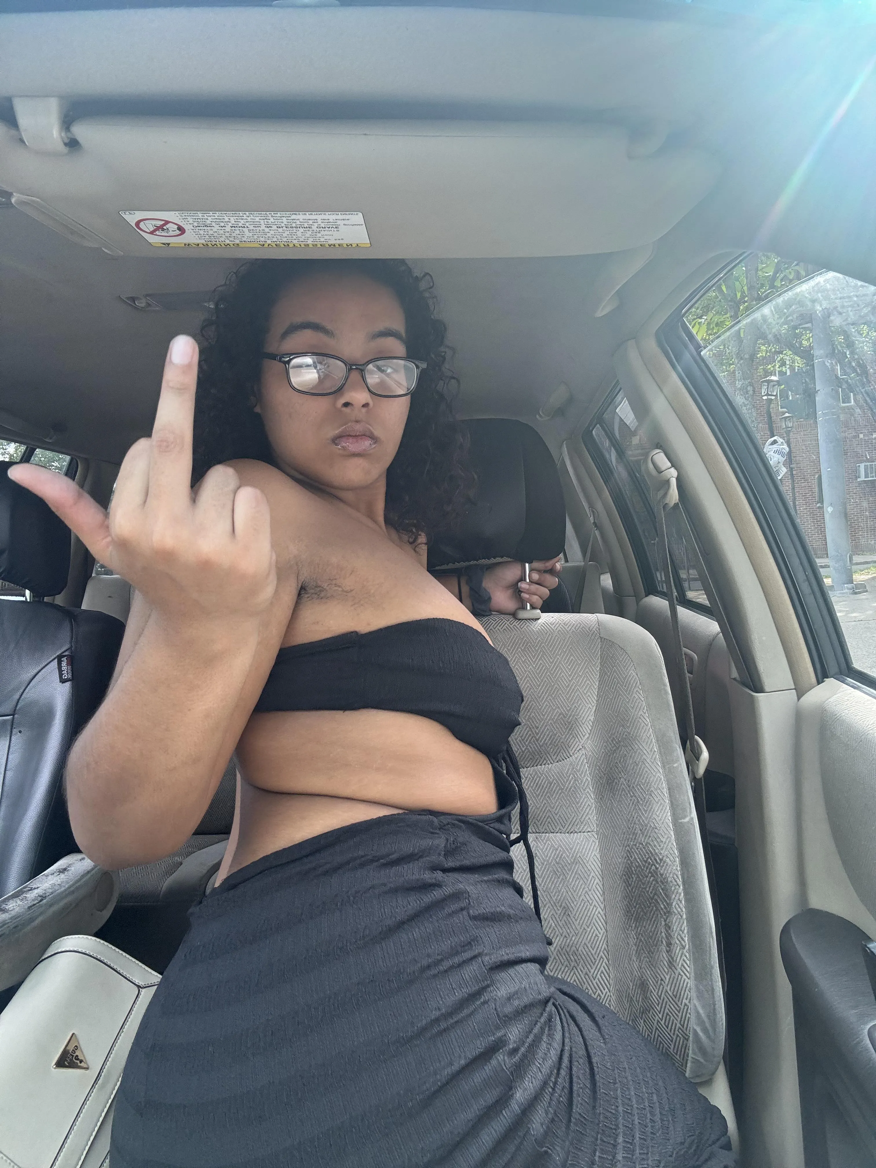 does my middle finger turn you on? how pathetic.