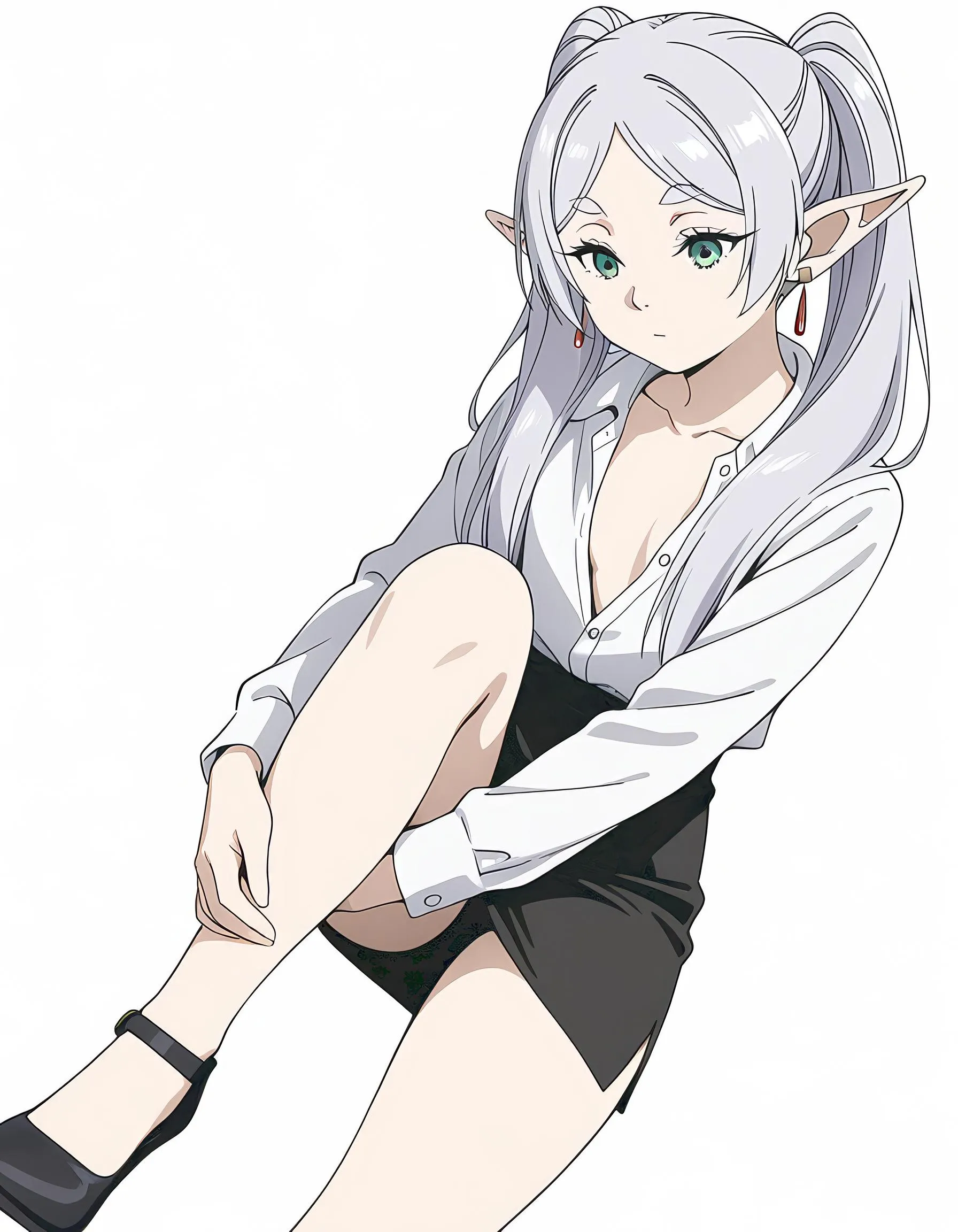 Frieren in office (@picowan11)