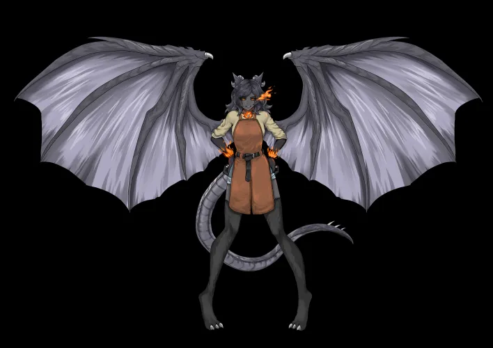 Heckpup dragon!!! A hoard full of bones and cuties :3