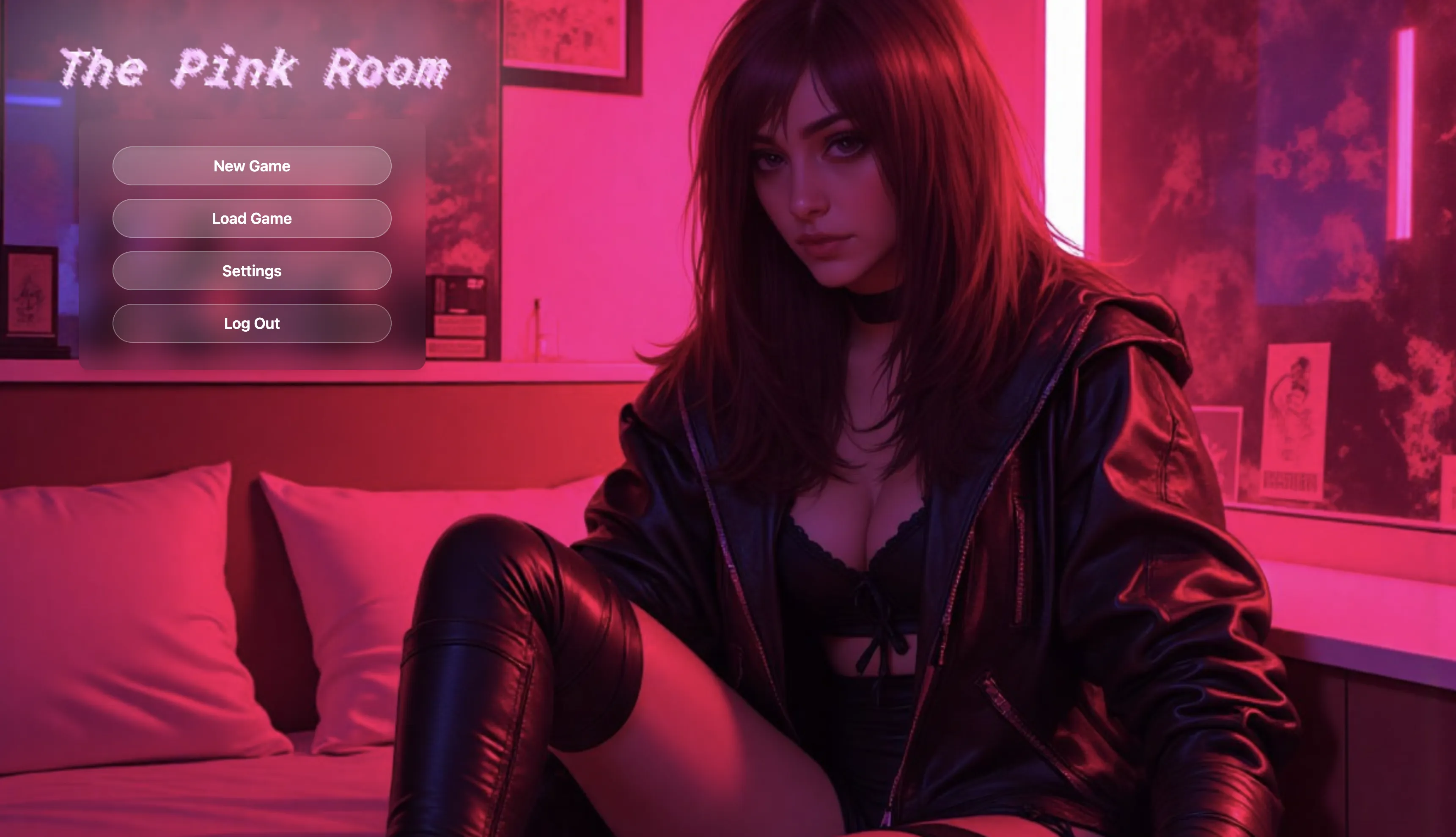 Mistress.exe has hacked your computer. Now that's everything you can see. Do you start a game? WARNING: You will not exit as a man.