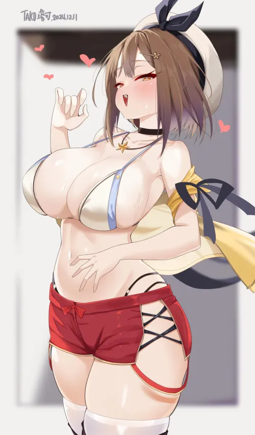 Ryza is a little tease