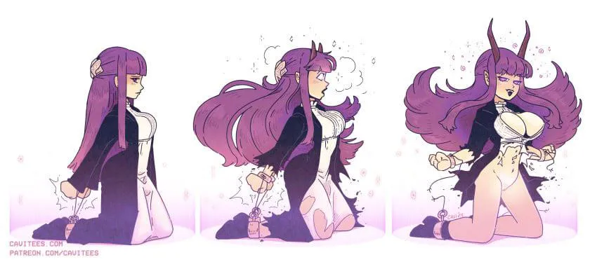 [F] Be careful with summoning spells, you never know who you might invite into your body.  (Cavitees)