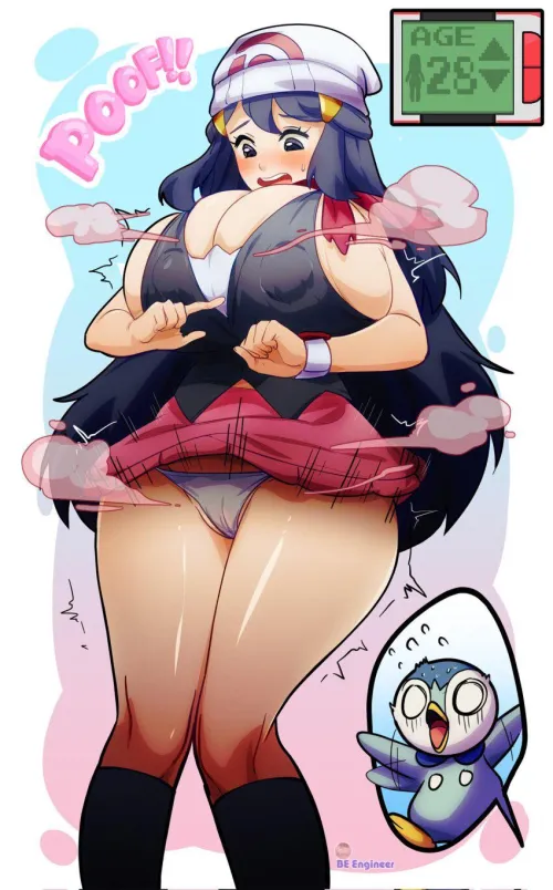 [F] It’s crazy what a few years will do to your figure.