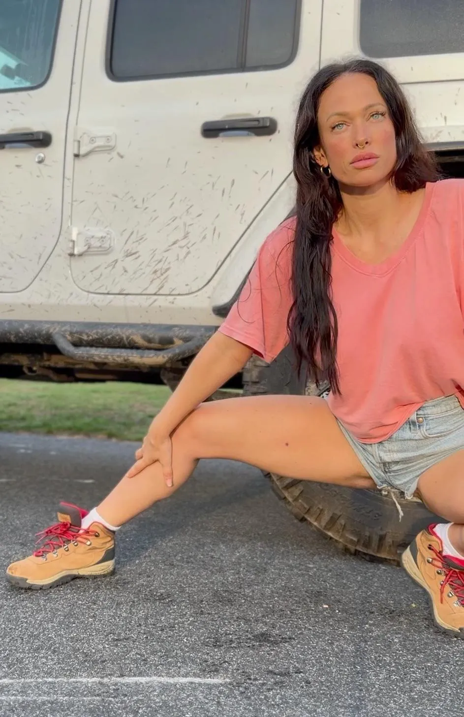 Getting warmed up for the ride