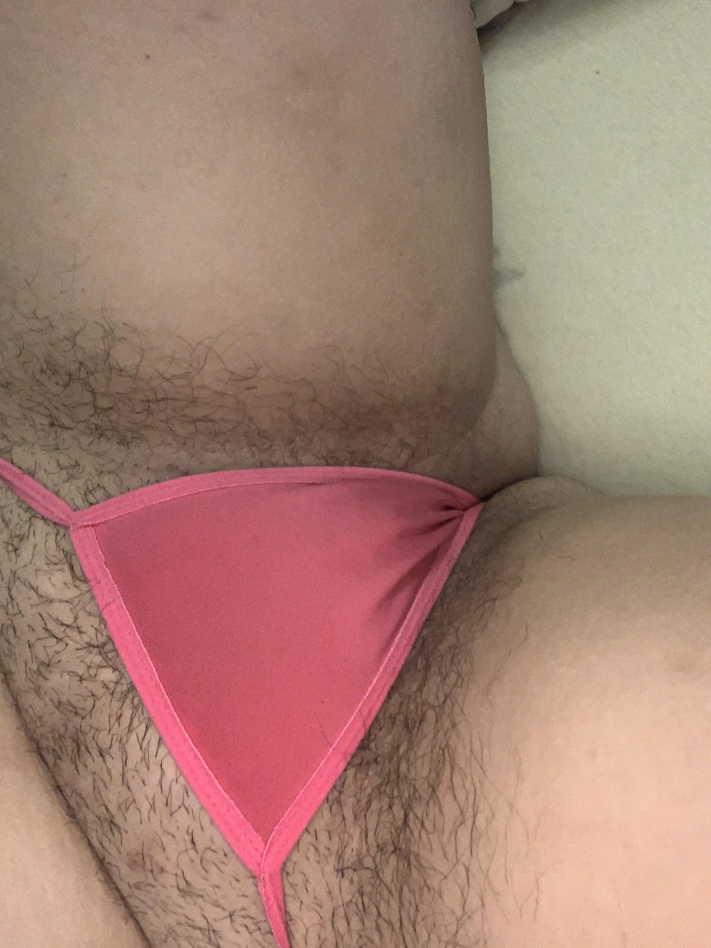 Hairy Micro Thonged Married MILF!😈💗