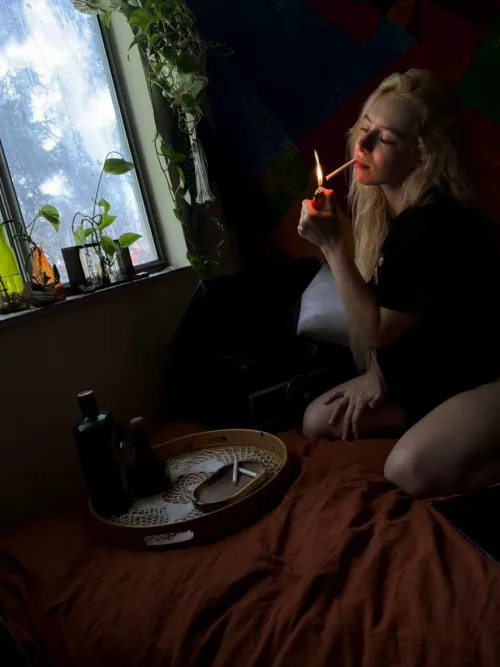 I get way too sexy when I'm high.