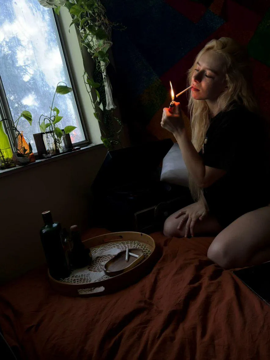 I get way too sexy when I'm high.