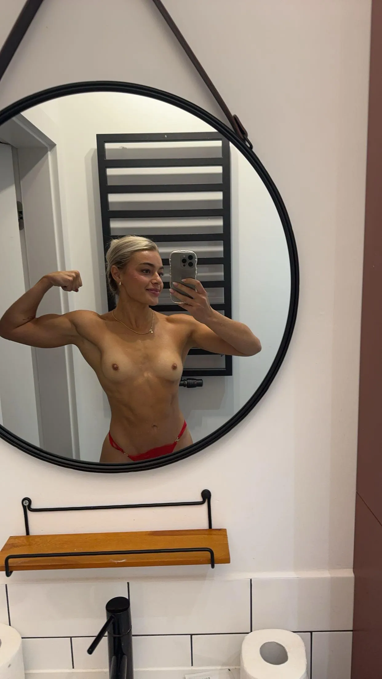 I love taking post-training selfies:)