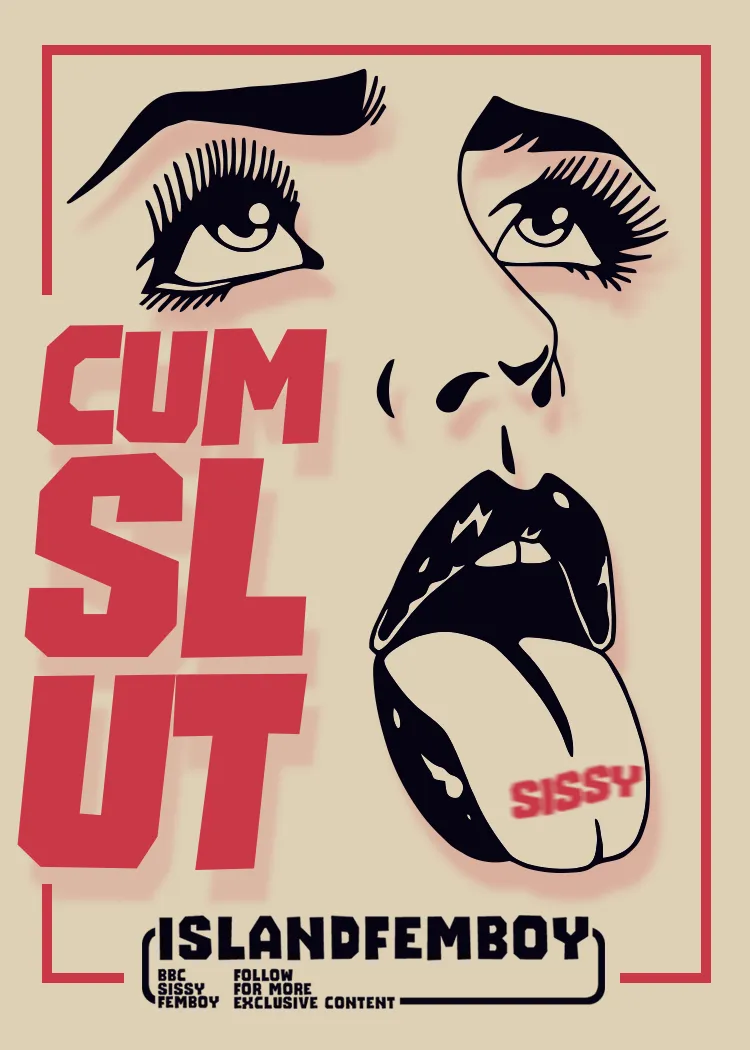 🔻ISLANDFEMBOY.COM🔺 Sissy Stickers 🔴 Femboy stickers | 🌊🌊💦I've been edging my Big Black Dick for well over a week, balls are full and heavy, I need a good little 💦CUM SLUT💦 for the night, is that you?💦🌊🌊