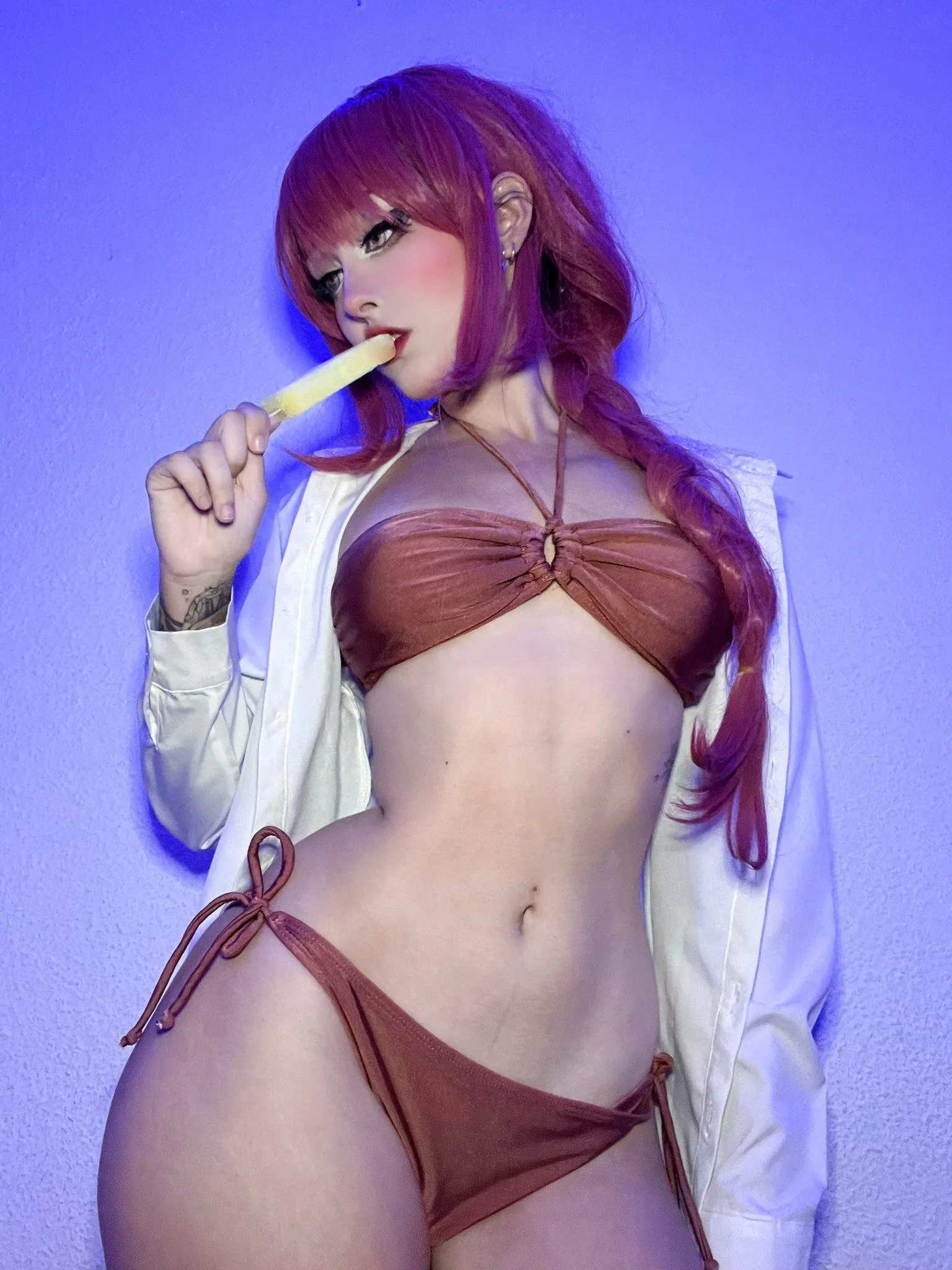 Makima swimsuit by (Nyukix)