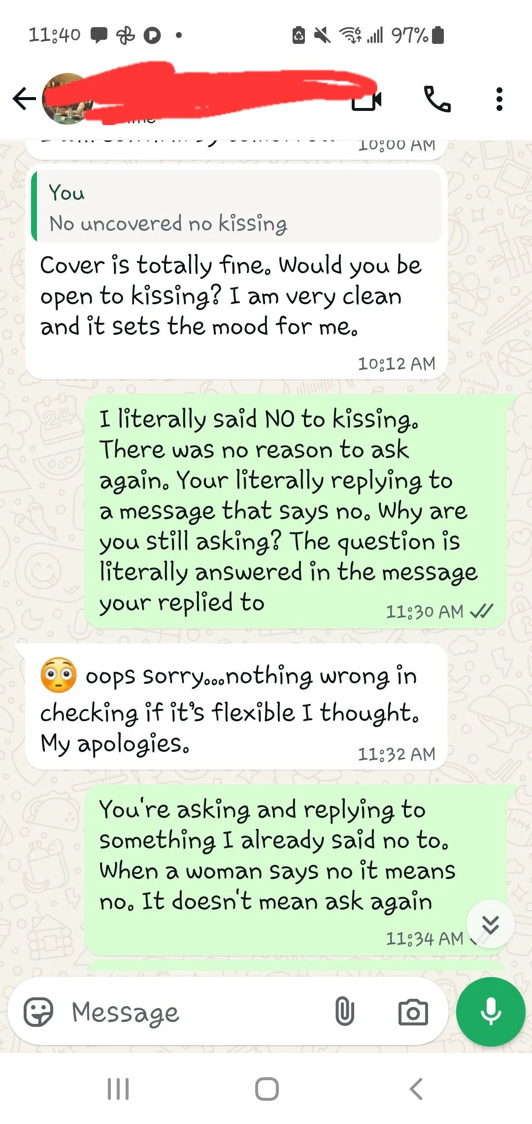 Only asking if there is flexibility....