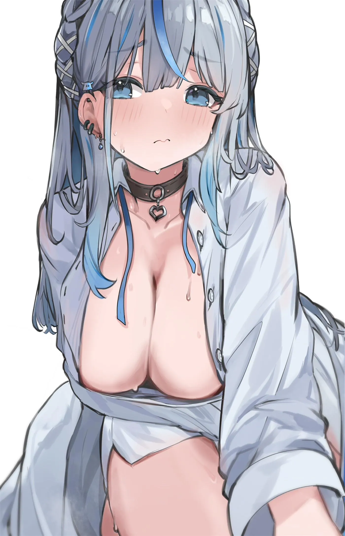[Amagai Ruka] boob tease