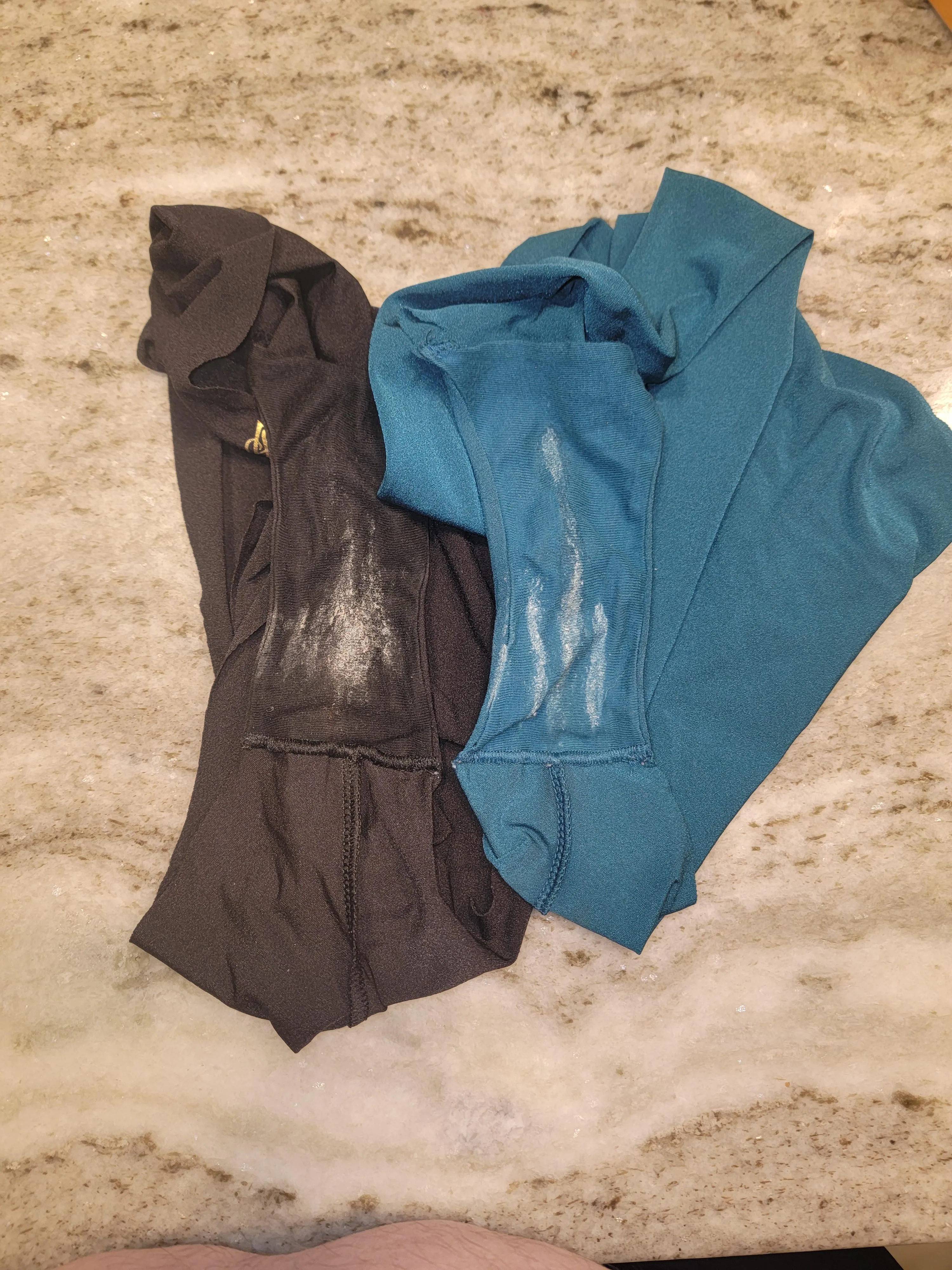 Breaking in her new panties