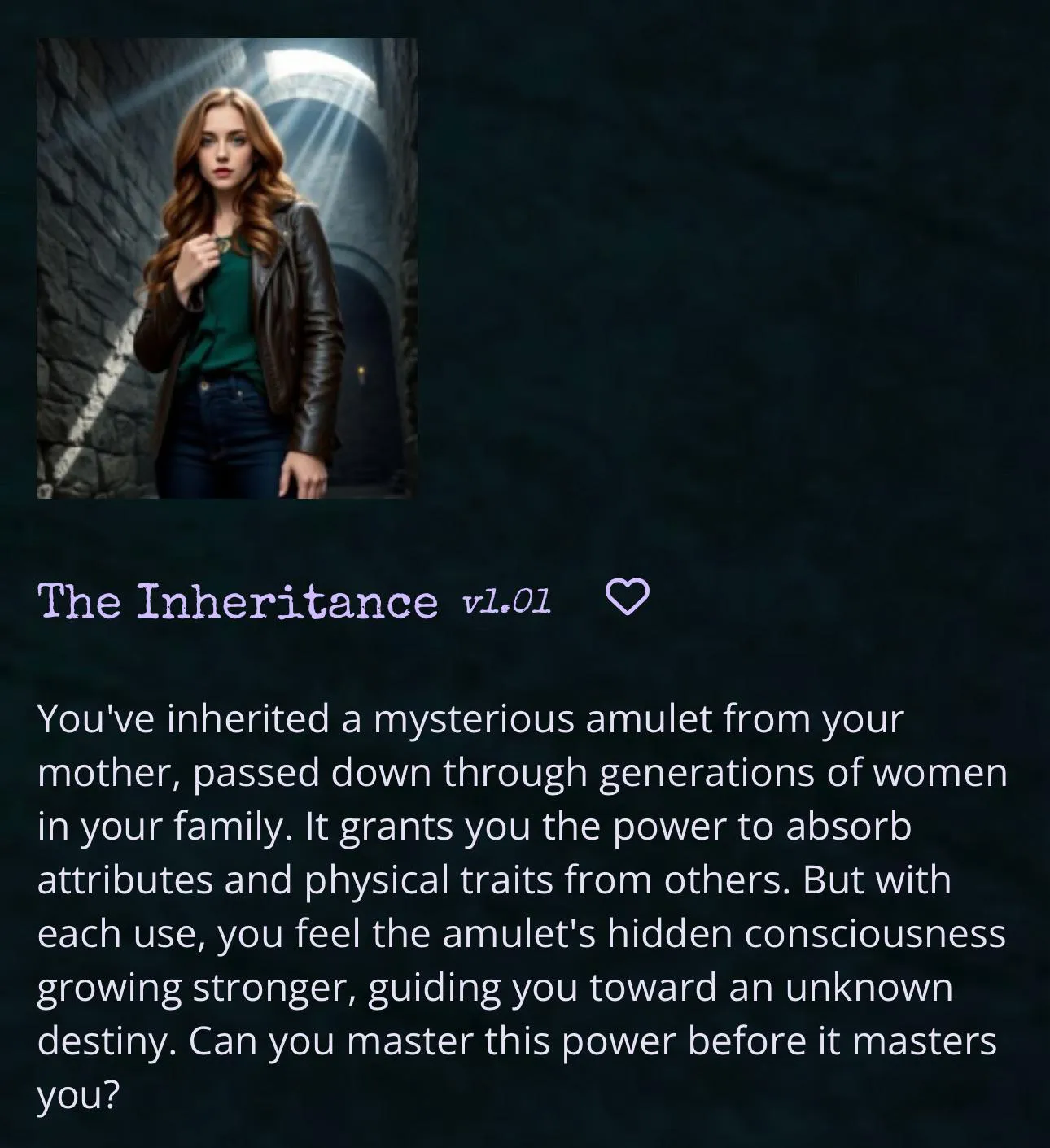 [F] Infinite Worlds | The Inheritance