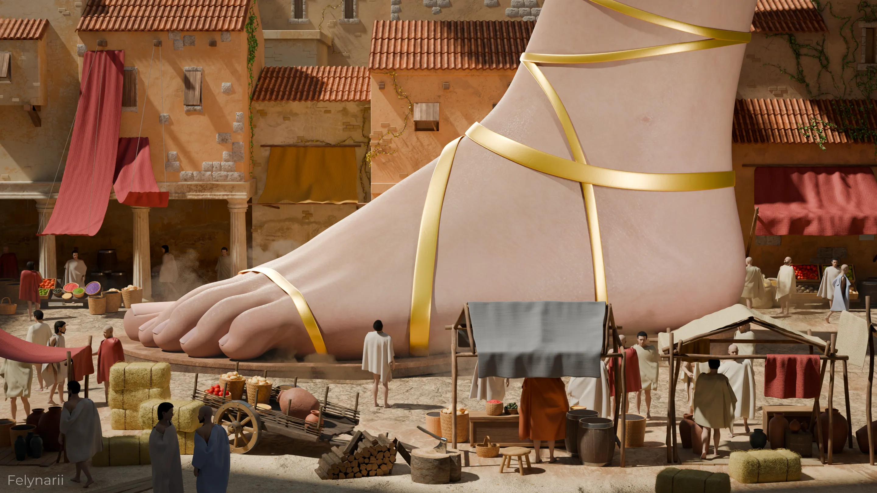 My first giantess artwork