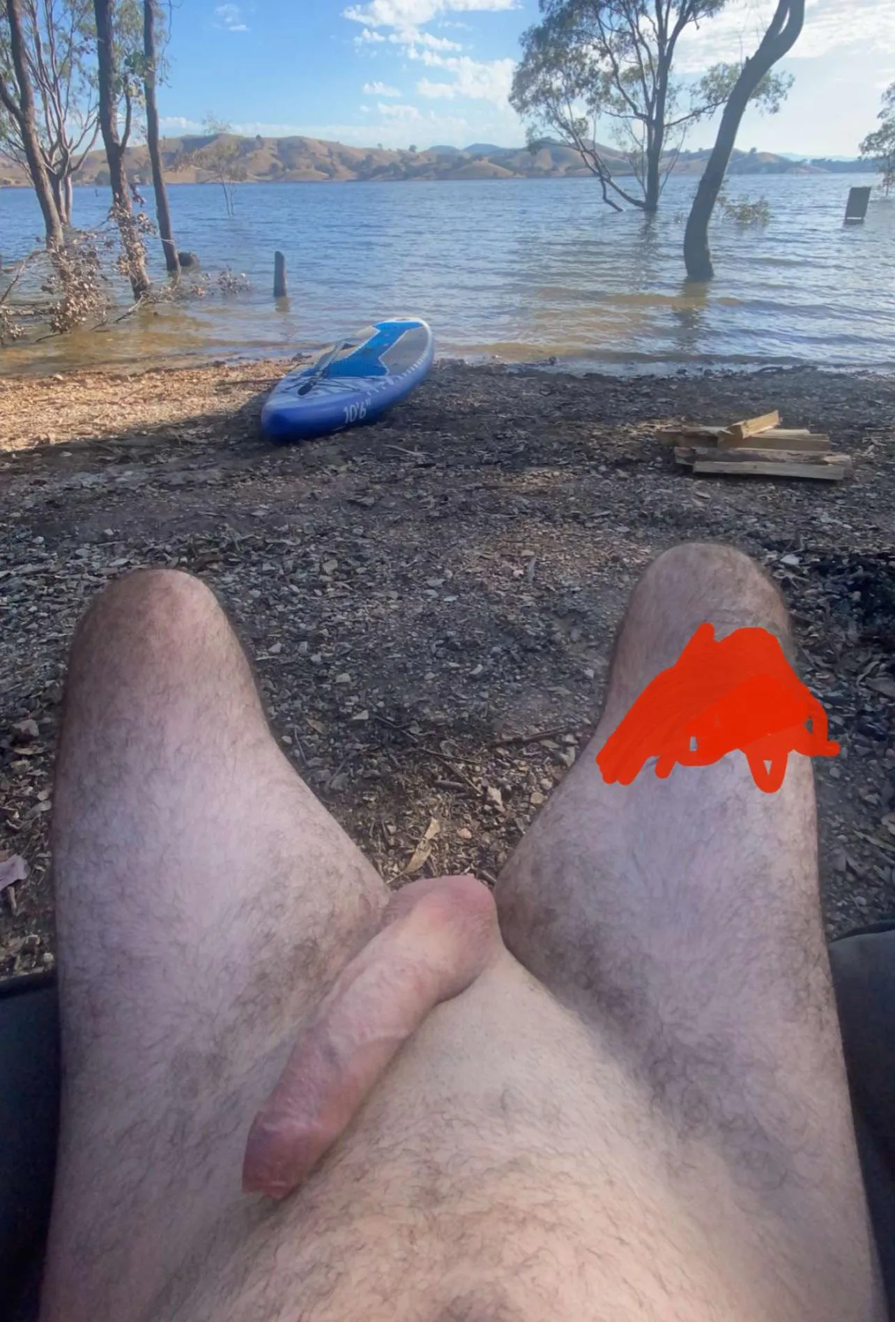 Only one way to be when camping