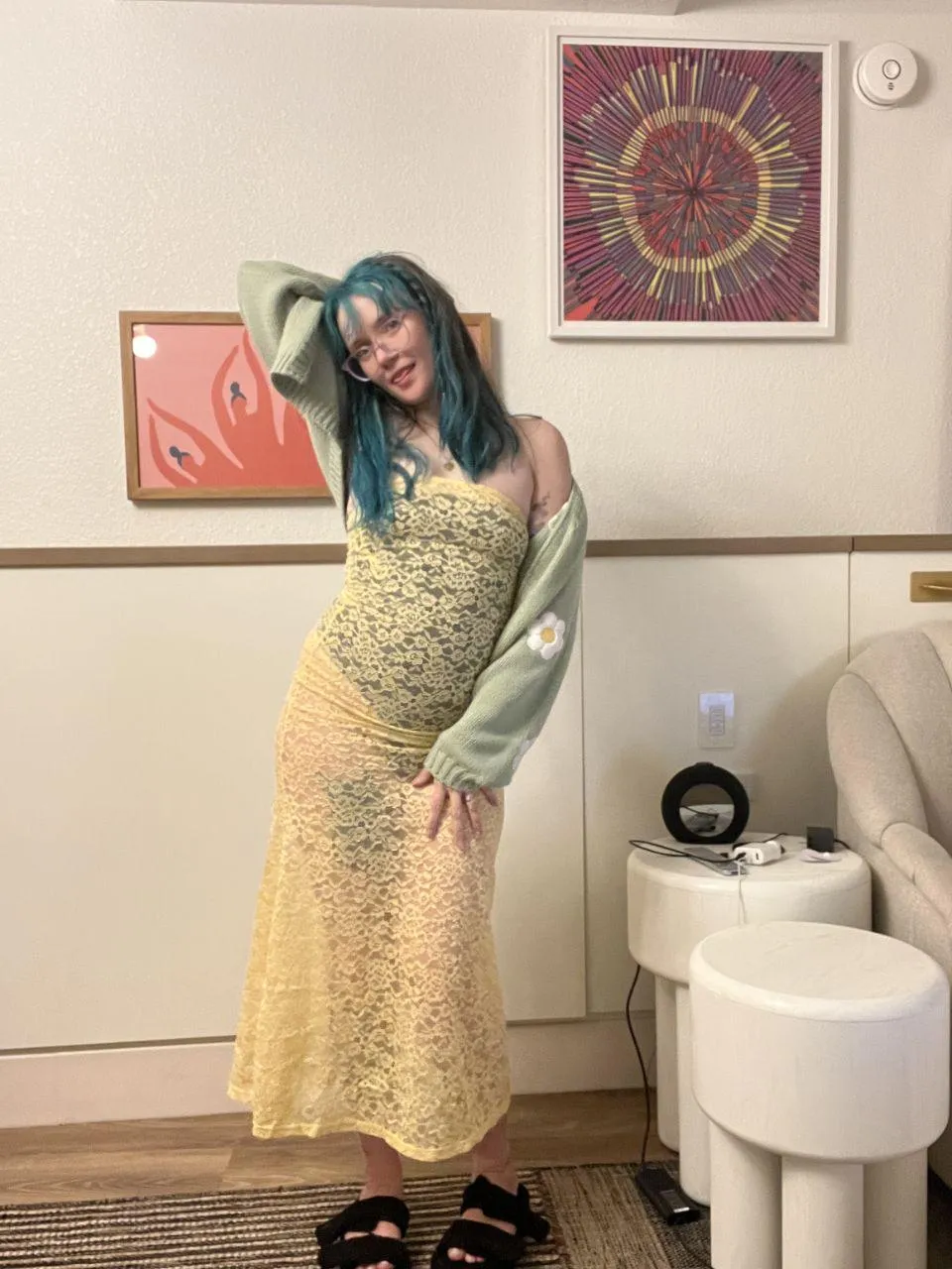 slow tease, but my body's already giving it all away