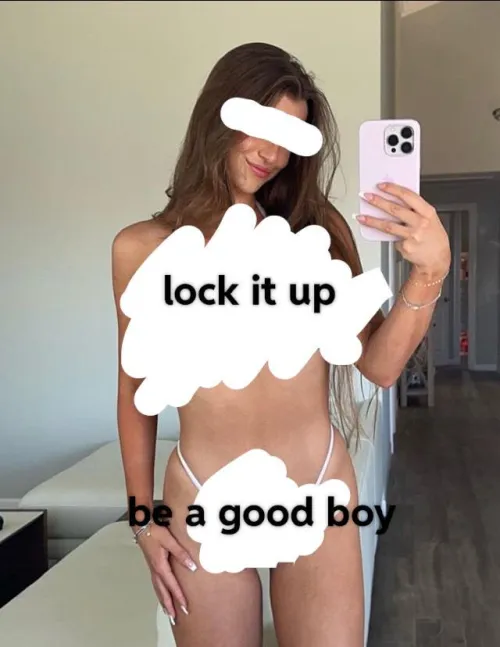 Cage on the way, need to be someone's locked slave for brooke