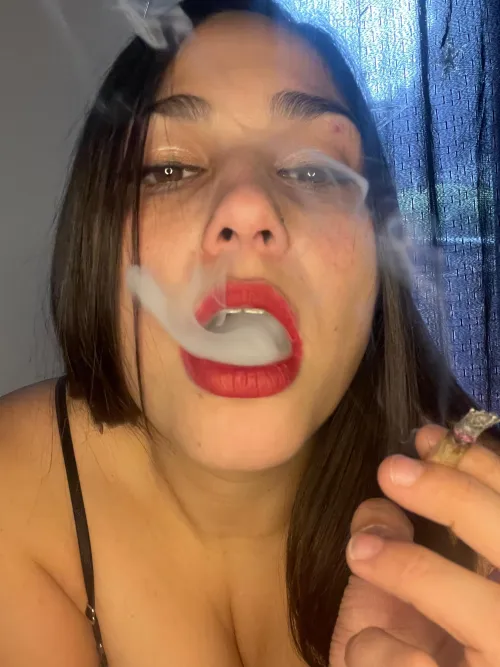 Hot stoner milf waiting for your cock
