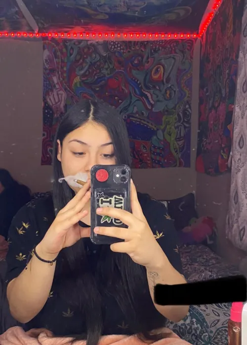 i wake & bake. you wake & ache. to serve me