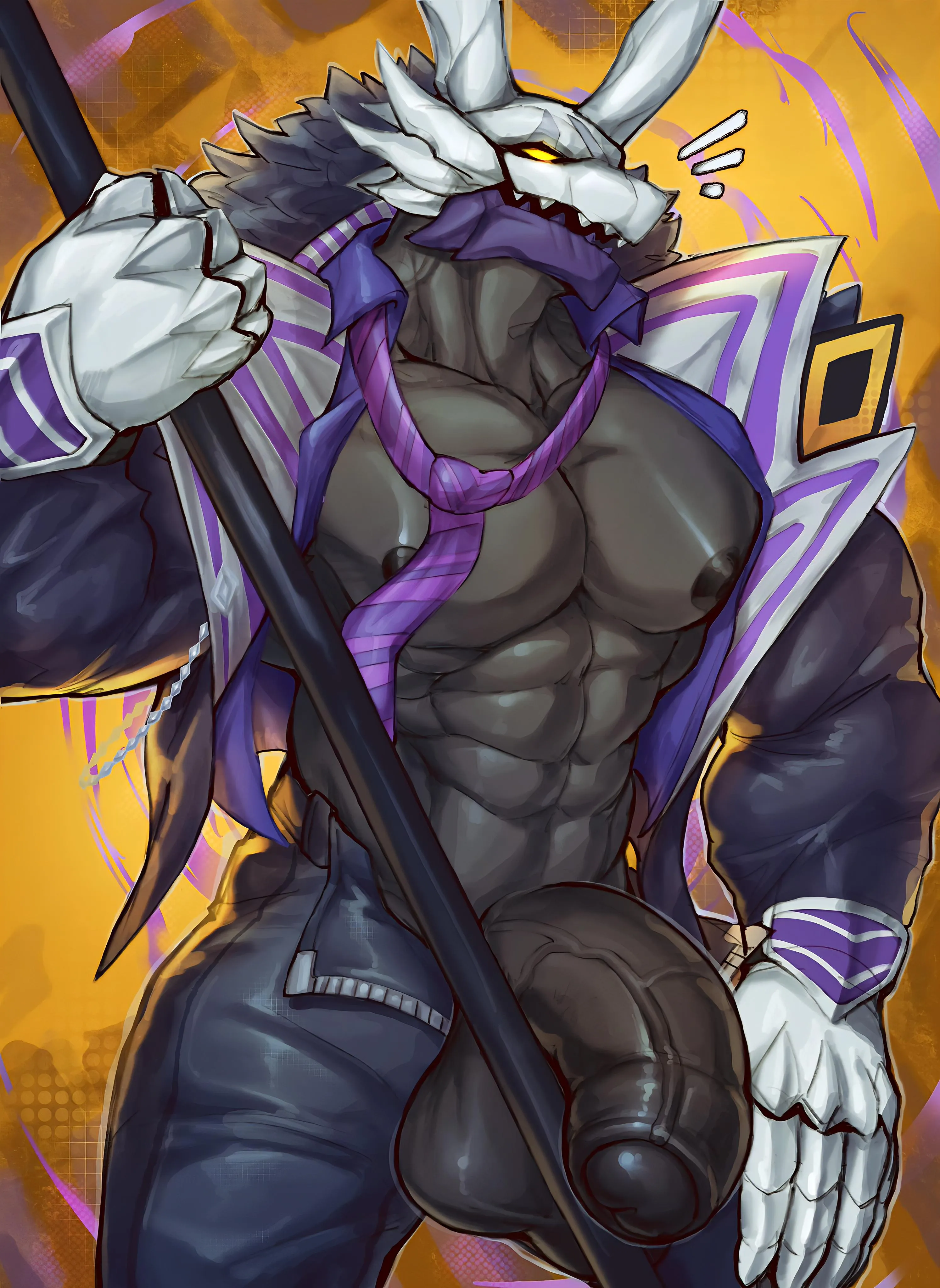 Nasus will ride you 💜 (@mixterart)