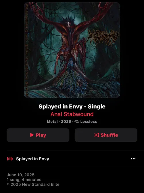 New Anal Stabwound single