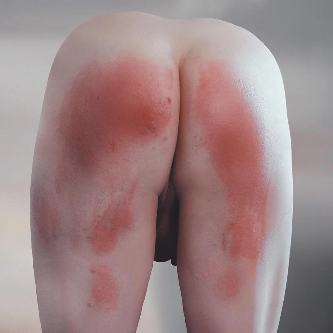 Spanked with a spoon