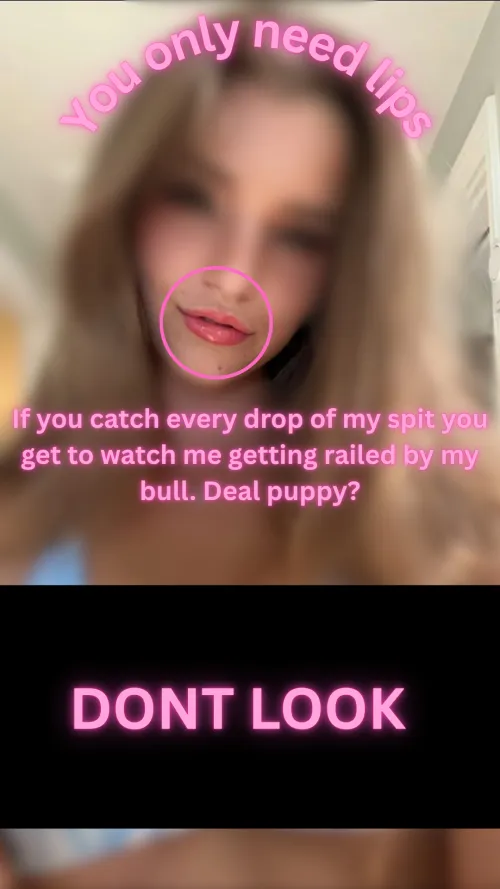 You only need brooke's lips, beta.