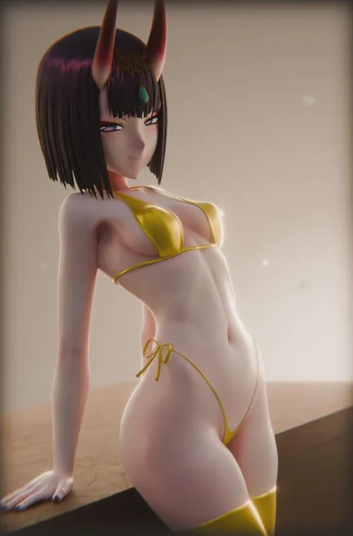 Golden Bikini Shuten (DKClaude3D)