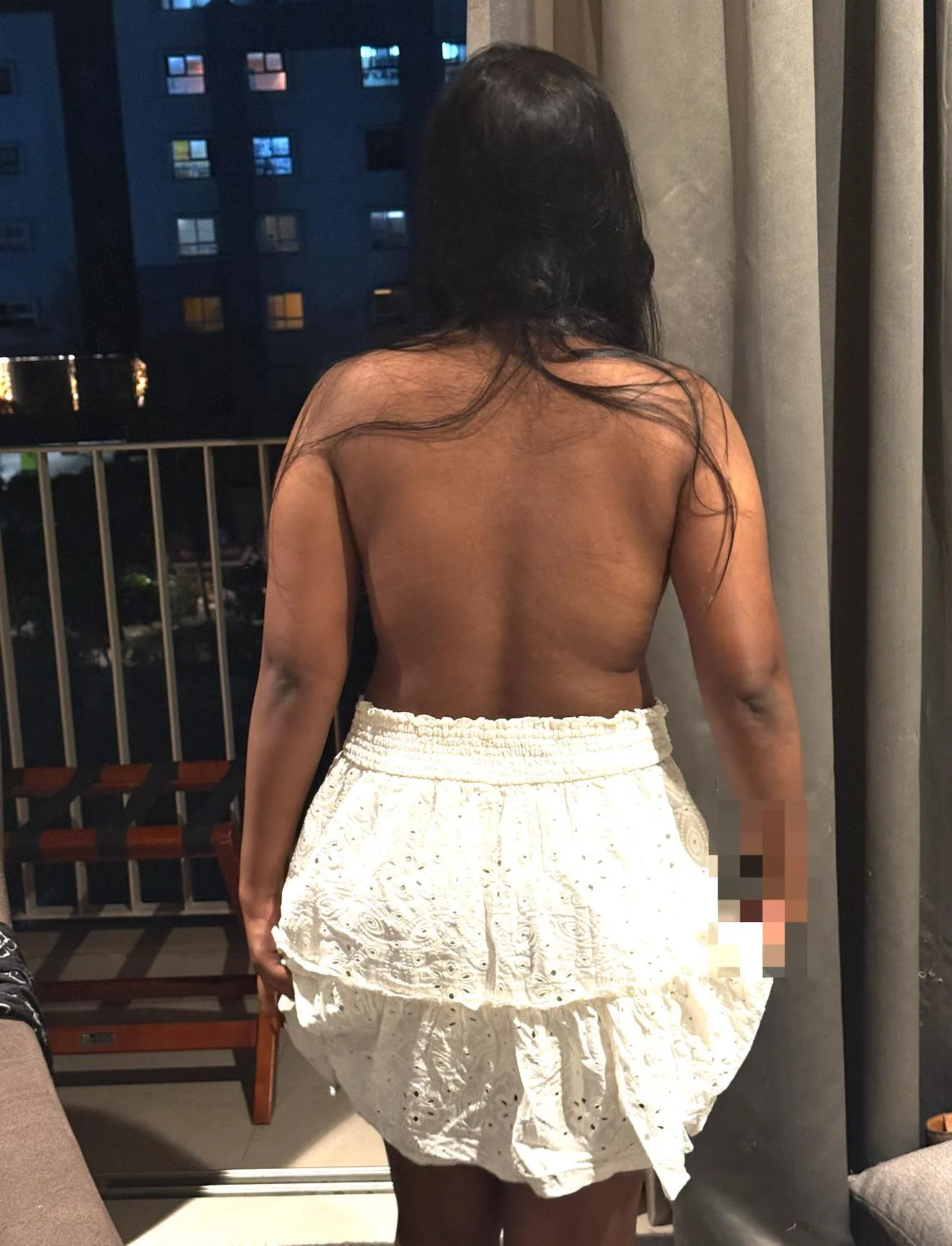 Half naked, fully intentional😉