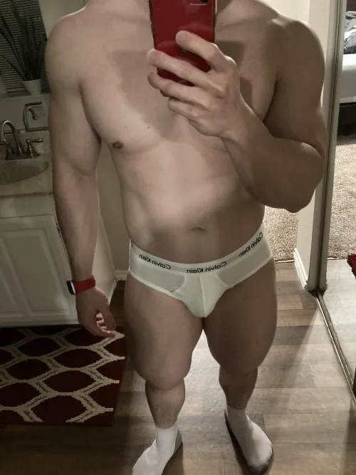Hang out with me but with just underwear on ;)