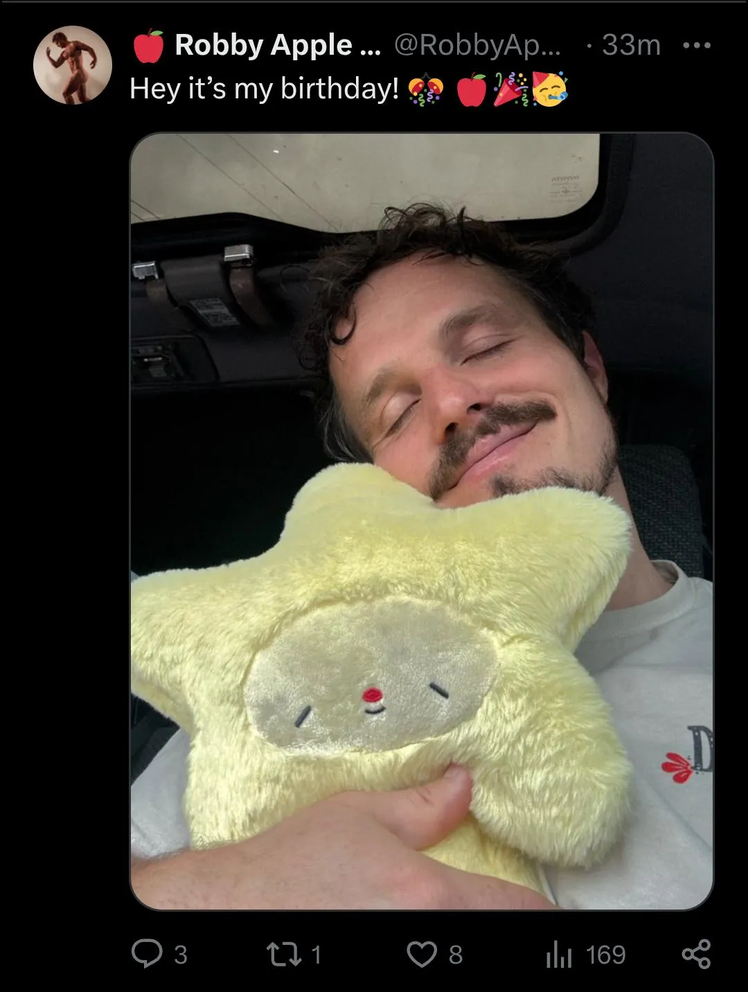 Happy birthday Robby Apple