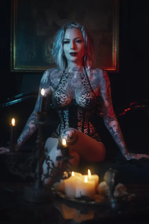 I want to suck your….blood? Orrrr lol OF below