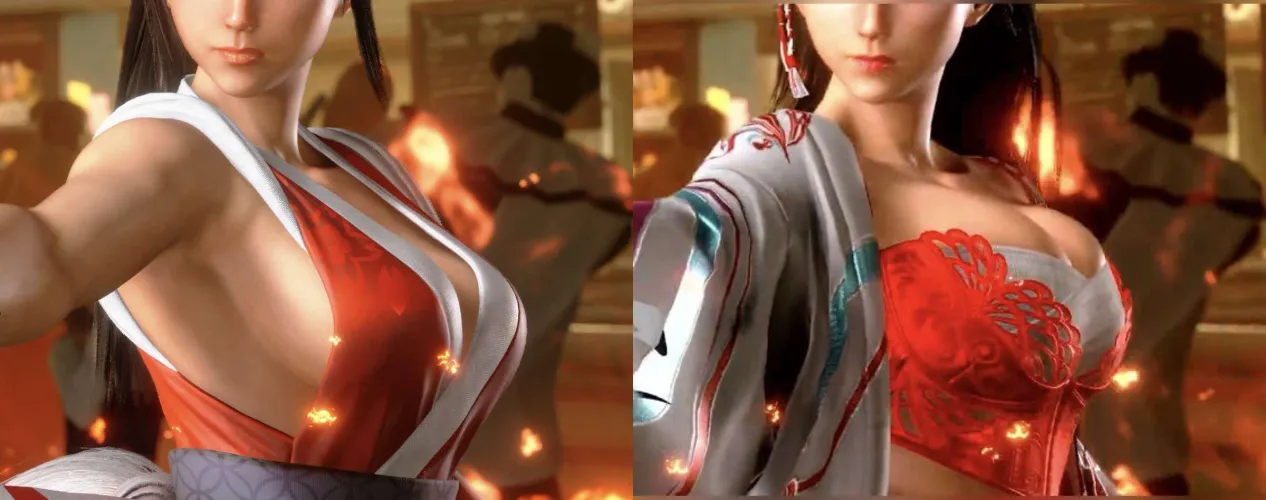 Mai's perked-up tits!