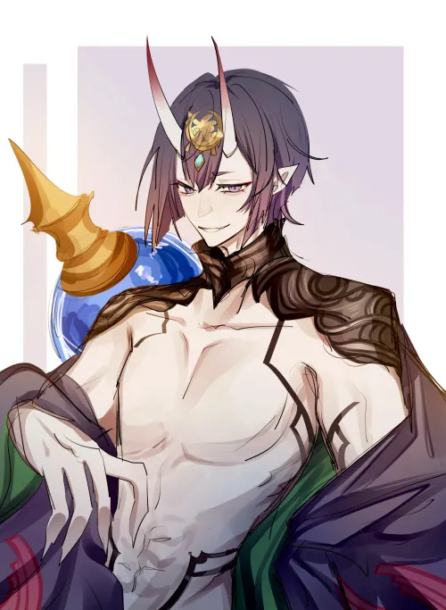 Male Shuten Douji (Umihotasan)