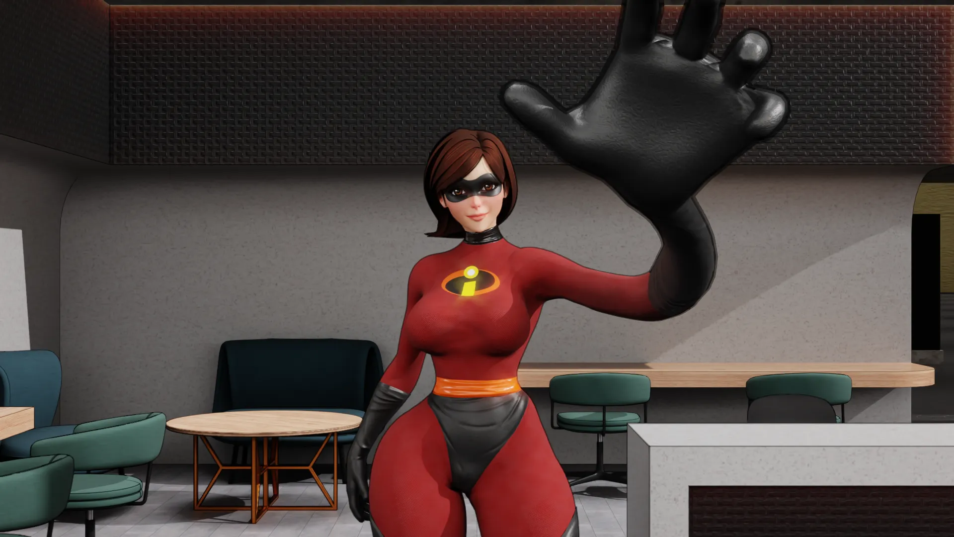 [The Whisperer] Working on Elastigirl Stretchiness. How does she look?