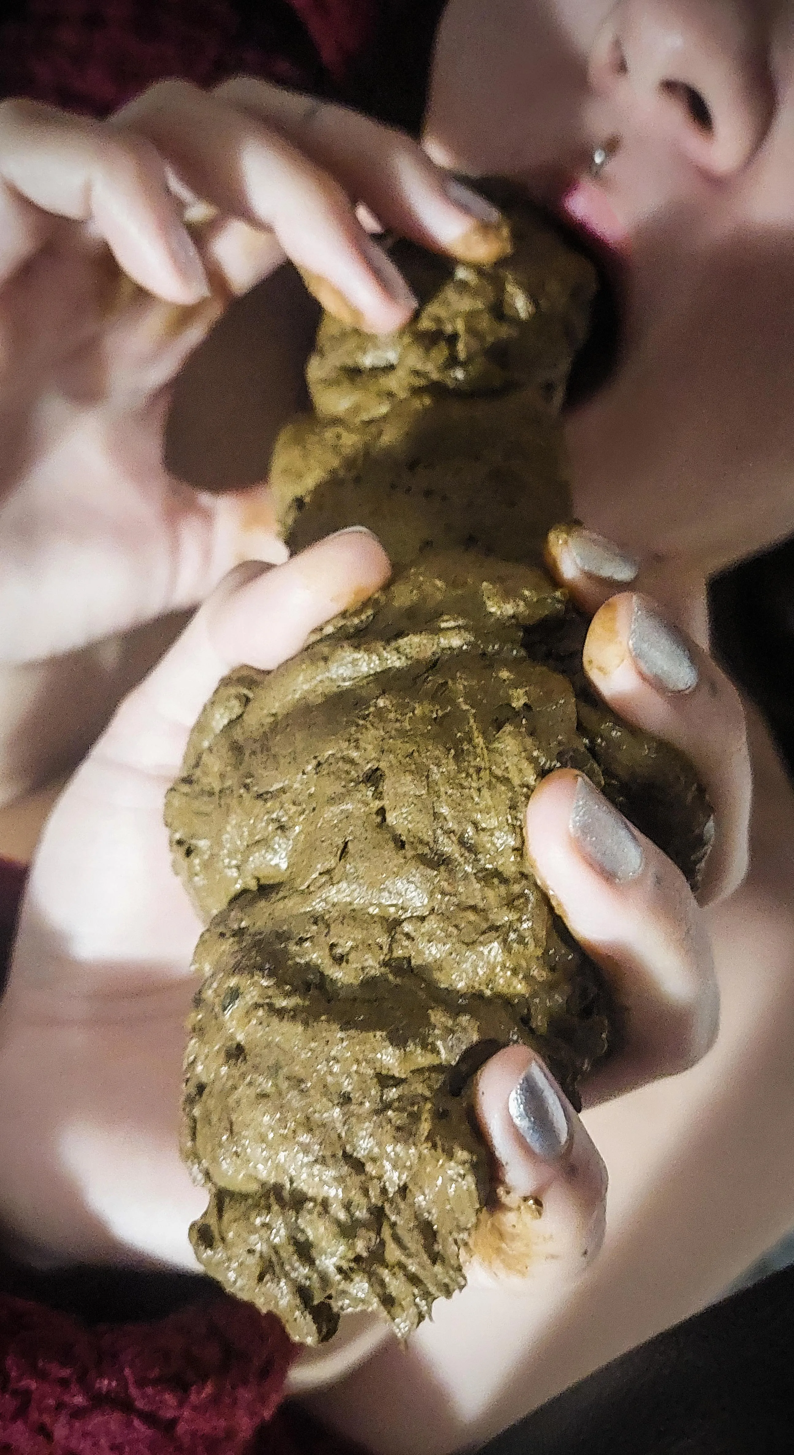 this is the largest poop I've tried to eat