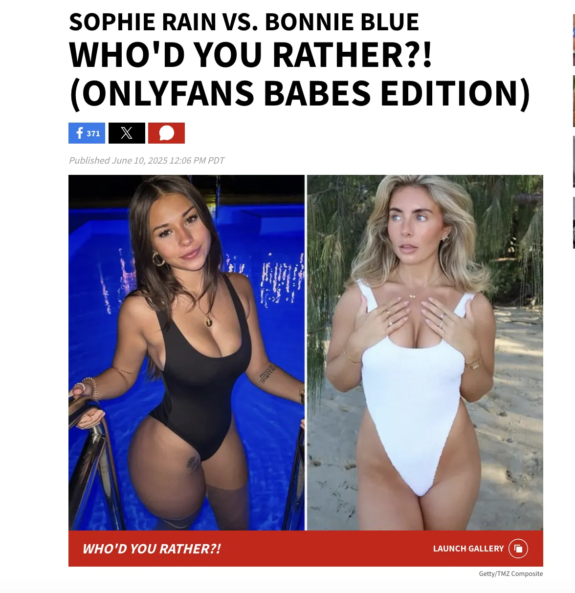 TMZ going for the easy clicks. 