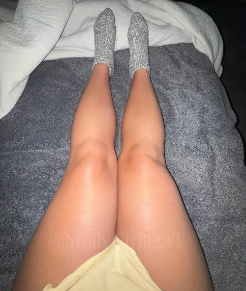 Wearing my fuzzies to bed