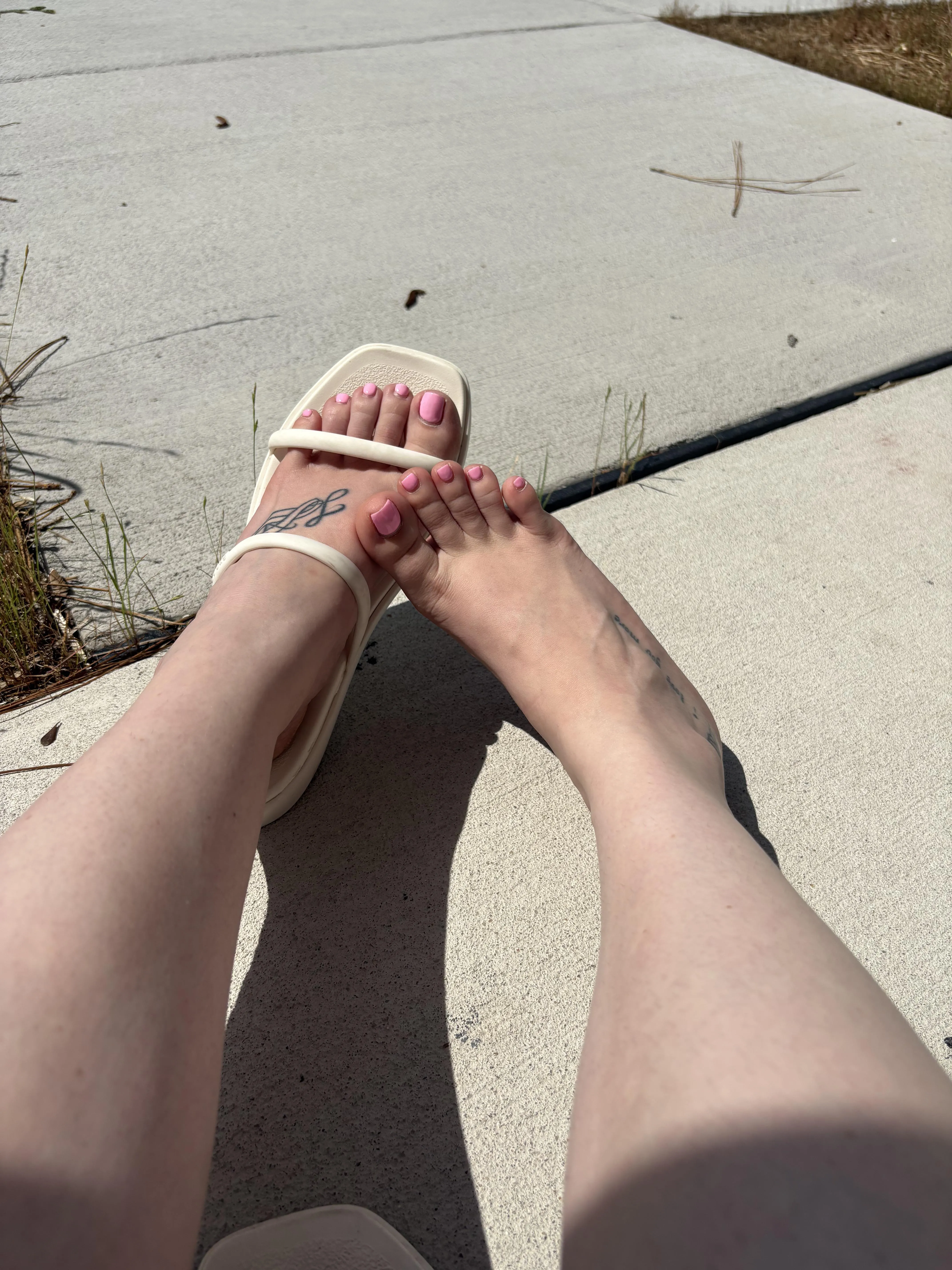 With or without sandals?